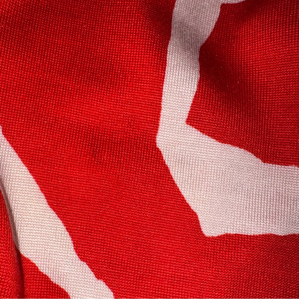 Diane von Furstenberg New Julian Two Red Silk Jersey Wrap Dress Size 4 - Picture 10 of 14